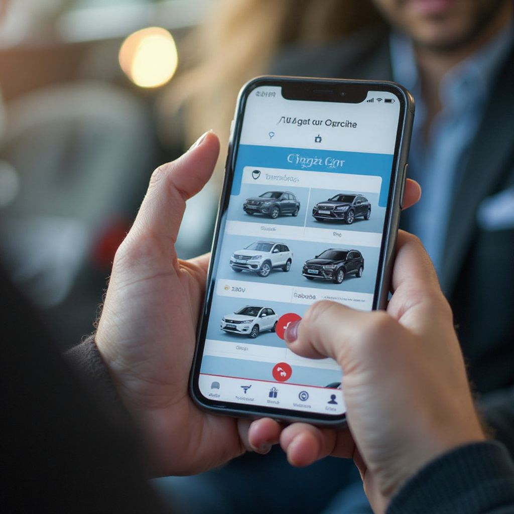 Mobile app and digital rental process