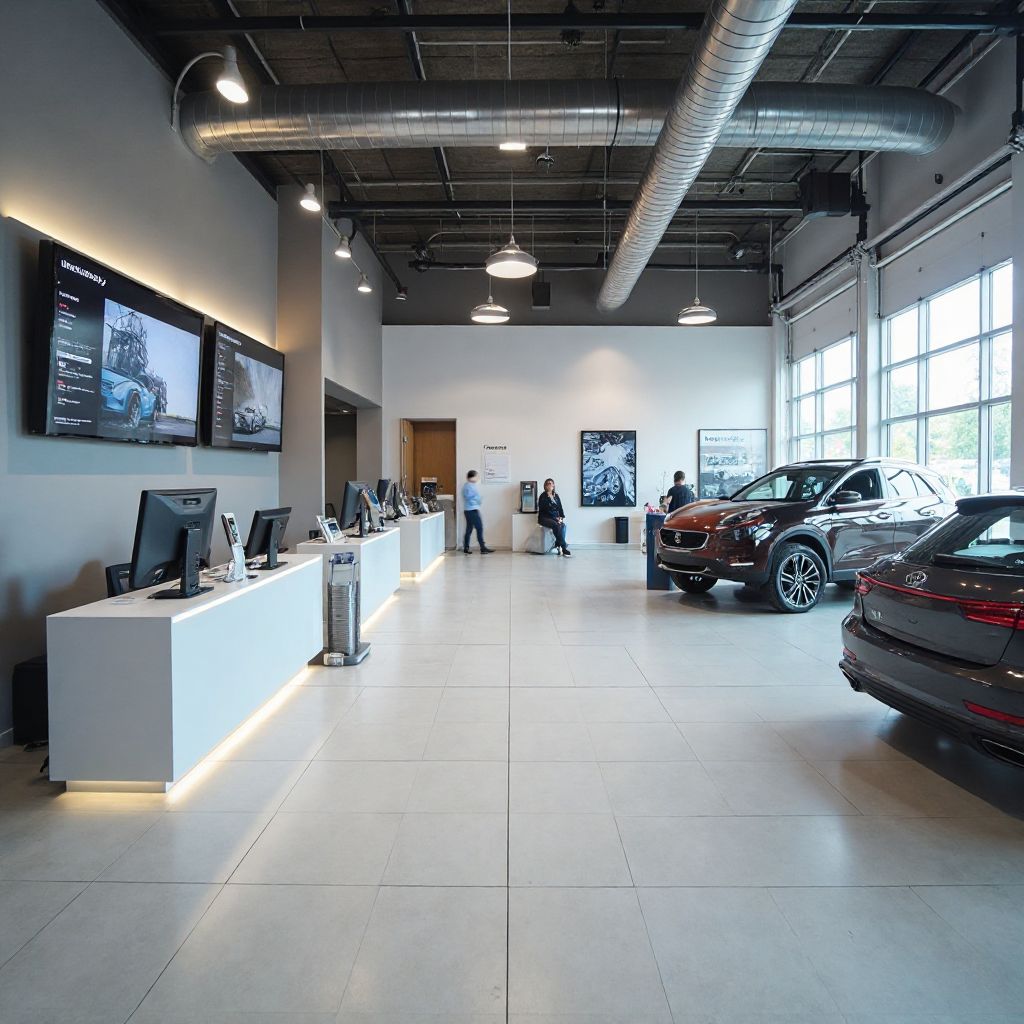 Easy Car Rentals main office reception area